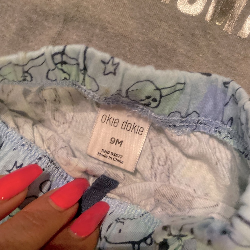 2 Boys size 6months Carter sleepers and one size 9months Ok!e dokie outfit! NWOT - Picture 6 of 7